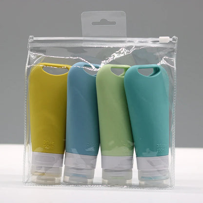Mini Travel Bottles Set for Toiletries, Leakproof and TSA Approved Dispenser