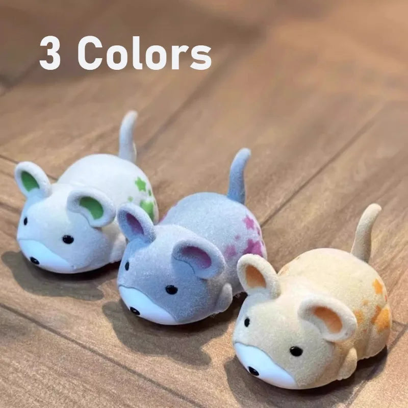 Interactive Cat Toy, Moving Simulation Mouse, Automatic Electronic Mice, Cat Vibrating Mouse Toys for Kitten Indoor Exercise