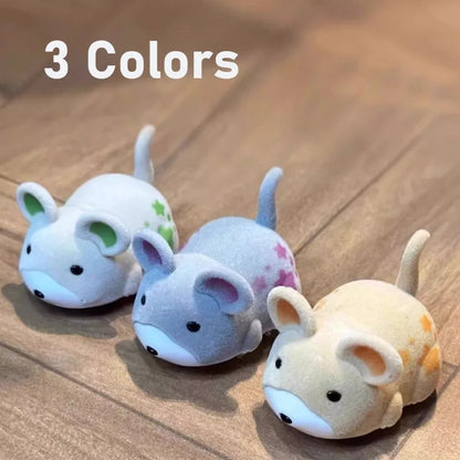 Interactive Cat Toy, Moving Simulation Mouse, Automatic Electronic Mice, Cat Vibrating Mouse Toys for Kitten Indoor Exercise