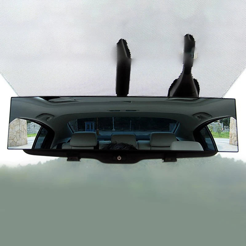 In Car Large Field Of View Rearview Mirror Anti Glare Reverse Mirror High-definition Anti Glare Blue Mirror