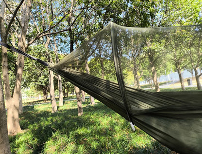 Camping hammock with mosquito net sleeping tent hammock suitable for camping hammock outdoor furniture garden leisure hammock