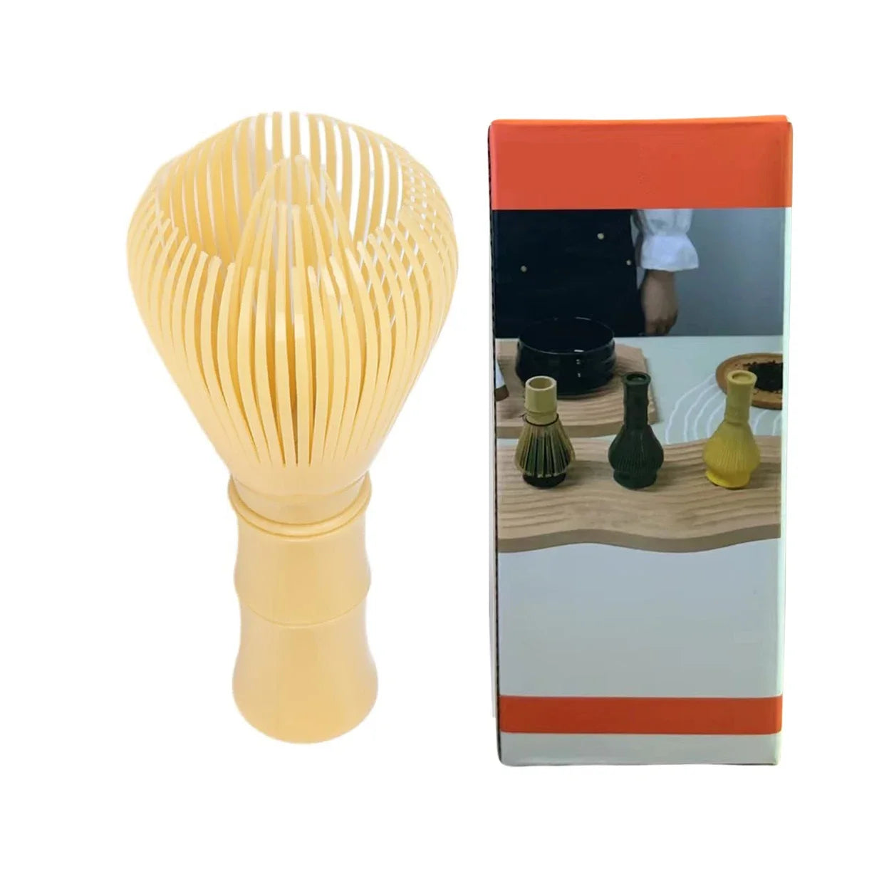 Matcha Green Tea Brushes Traditional Matcha Whisk Reusable Resin Matcha Whisk Chasen Dishwasher Safe Matcha Stirrer