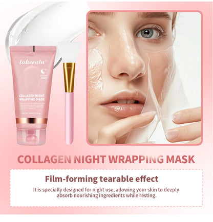 Skincare Koreans Originales Deep Collagen Mask Peel Off Mask Facial mask soluble collagen hydration tightening Night cream skin