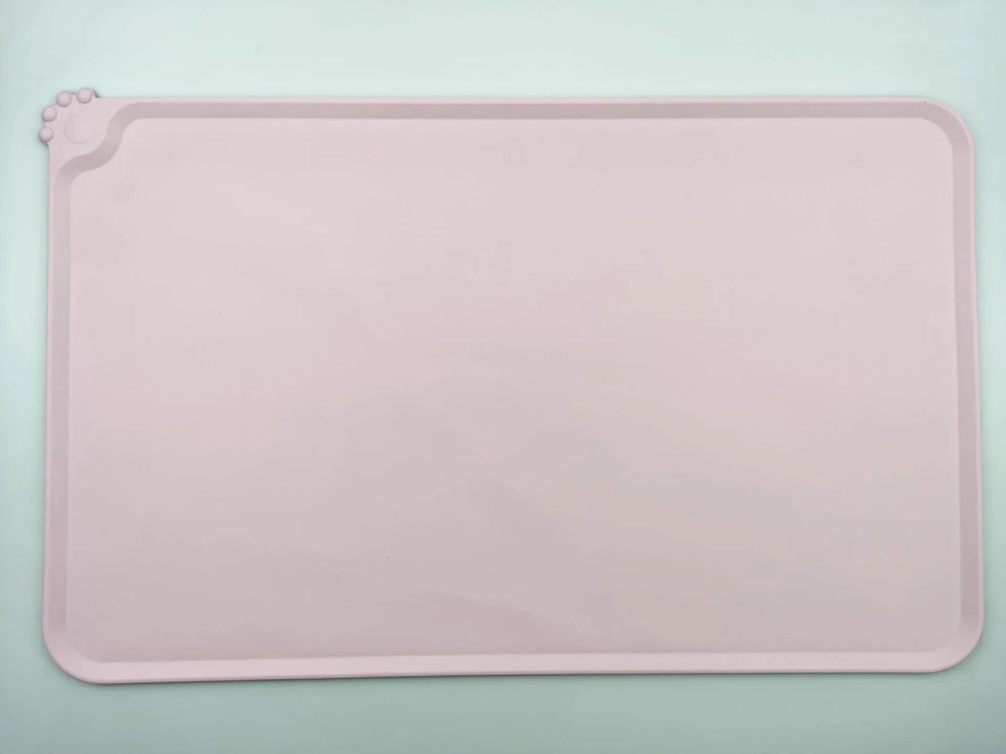 Food Grade Silicone Bowl Mats, Non - slip Food Pan Mat With Border, Waterproof Silicone Pet Placemat, Pet Feeders