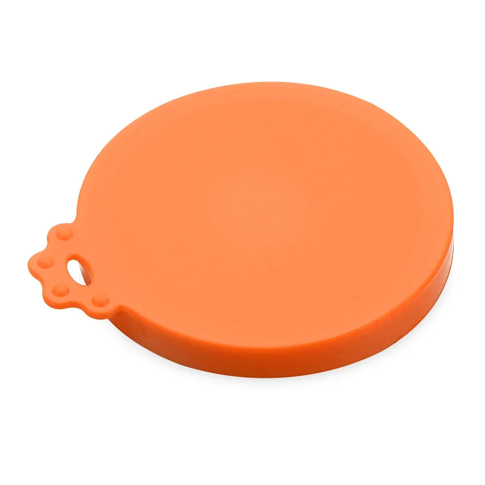 Silicone Canned Lid Sealed Feeders Food Can Lid for Dog Cat Storage Top Cap Reusable Cover Lid Health Home Pet Daily Supplies