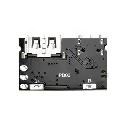 5V TYPE C + USB A 2.4A Charger Discharger Module Single Lithium Battery Charger Board Supports Charging And Discharging