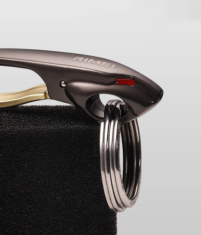 Key Chains Car Keyring Zinc Alloy Men's Special Waist Pendant Leisure Metal Keychain Leopard Head  Key Chains Keychain