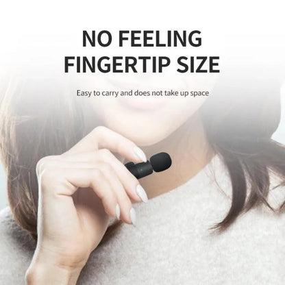 Wireless lavalier microphone for live streaming/YouTube/TikTok/Facebook live streaming noise cancelling microphone suitable for