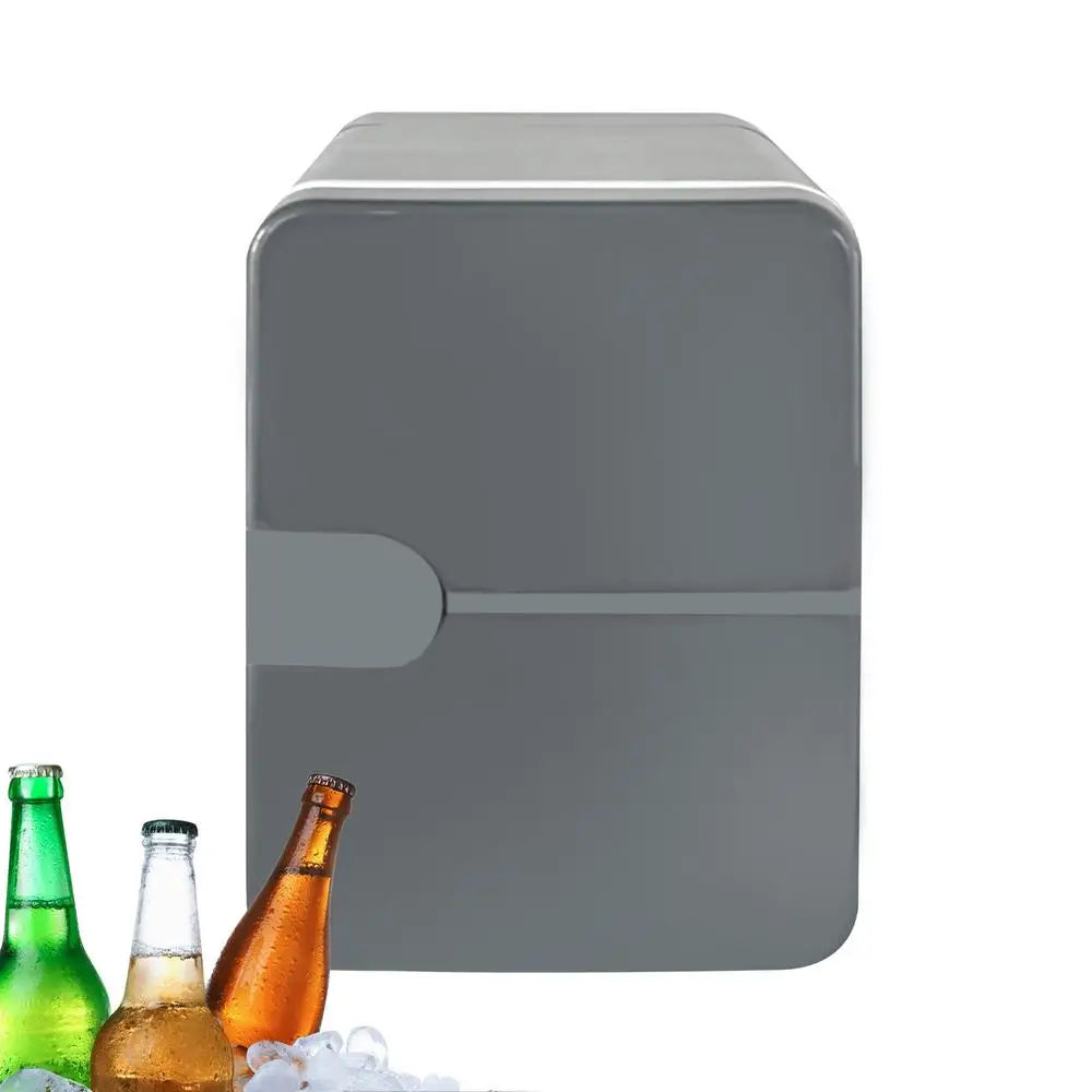 Portable Car Refrigerator 6L Thermal and Cool Fridge 12V DC 220V AC Camping Refrigerator Car Cooler Warmer for Driving Travel