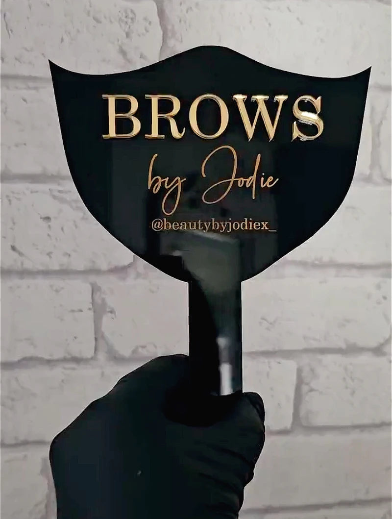 Lash Artist Social Media Face Prop  Personalised  Aesthetics Sign  Lash Sign  Salon Decor