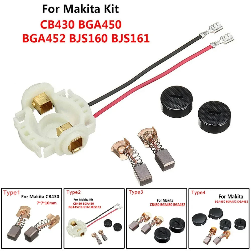Carbon Brush Holder Cap Cover For Makita CB430 BHP460 BHR200 BGA452 Electric Grinder Power Tools Accessories