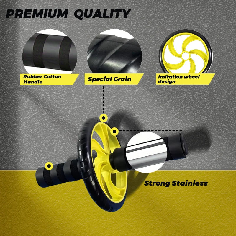 Abdominal Trainer Abdominal Exercise Roller Rollators Household Fitness Accessories Athletics Ab Roller Abdominal Fitness Wheel