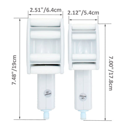 Plastic Vacuum Roller Rolling Probe of Vacuum Massage Machine Salon Home for Reducing cellulite Lymphatic Drainage Body Shaping