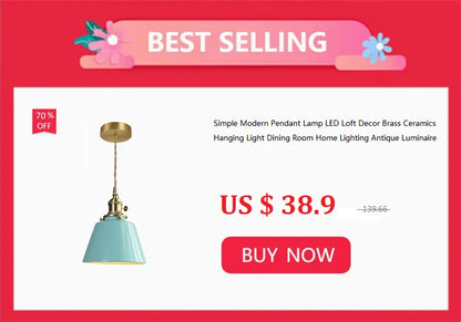 Nordic LED Glass Pendant Lamp Loft Home Decorativon Dinning Room Hanging Light Kitchen Island Bedrrom Bedside E27 Modern Fixture
