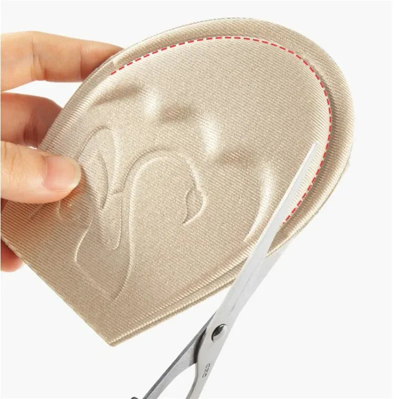 Half Insoles for Shoes Inserts Forefoot Insert Non-slip Sole Cushion Reduce Shoe Size Filler High Heels Pain Relief Shoe Pads