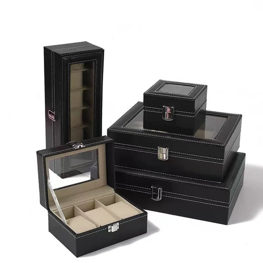 Simple Watch Storage Box, PU Leather Watch Box, Watch Storage Box, Watch Display Box, Watch Storage Box, Watch Collection Box