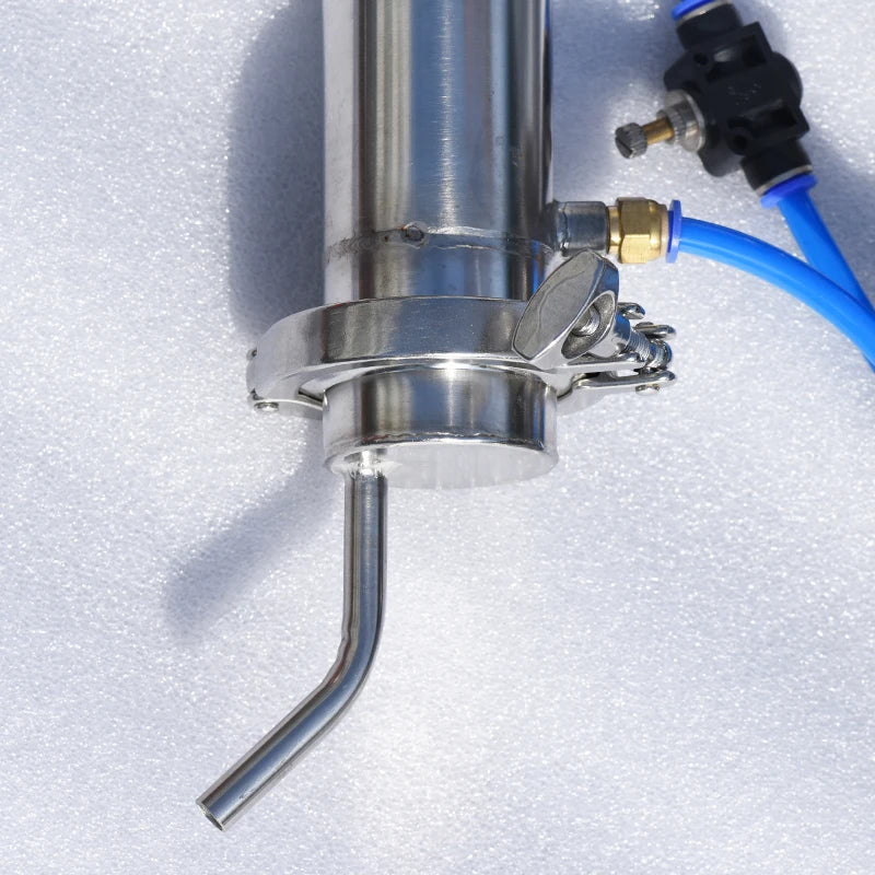 Copper Mesh Tube Distillation Tower with Sight Glass Bottom Clamp, Household Brewing Equipment, Brandy Vodka, 1.5 ", 2"