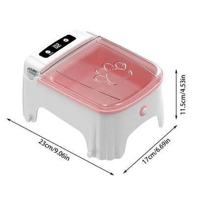 Smart Pet Feeder Automatic Pet Dispenser Sensor Timed Cat Feeder Dog Slow Food Dry Wet Feeding Machine Cat Dog Bowl