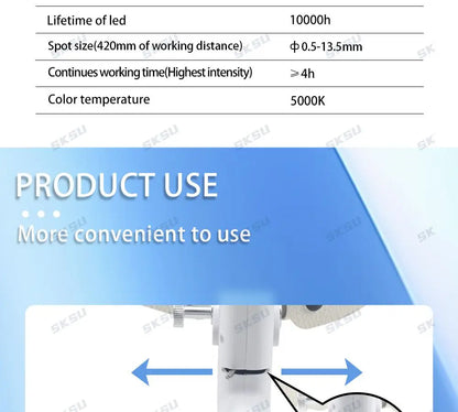 ENT Dental Headlight 5W LED Lamp For Dental Loupes Surgical Loupes Surgery Light Lamp For Dentist Medical Light Dentistry