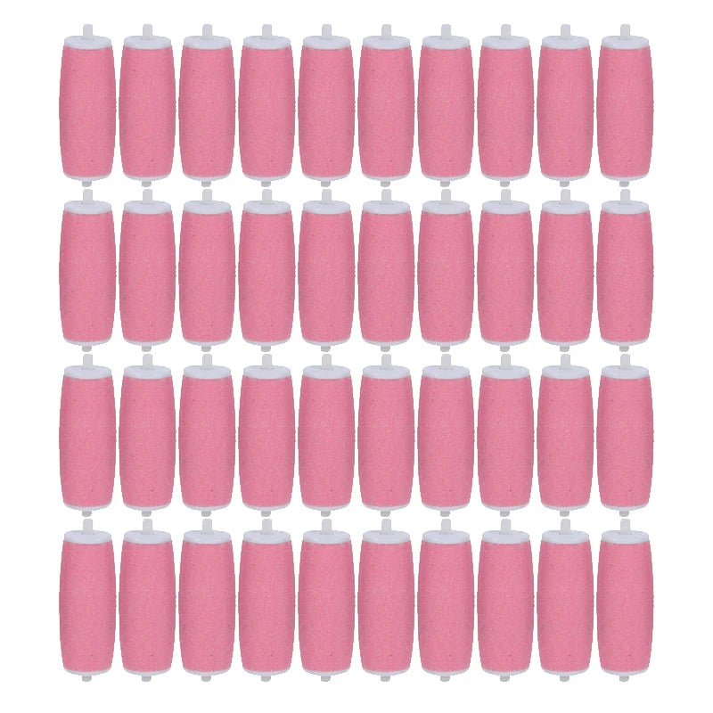 40 Pieces New Arrival Foot Care Tool Head Dead Skin Calluses Crusty Remover Replacement Roller For Scholls File Foot Care Tool