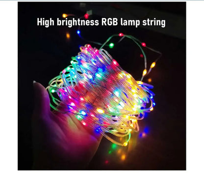 Smart USB LED Lights 5/10/20m Fairy Light APP Remote Indoor And Outdoor Multifunctiona String Decor for Party Christmas Holiday
