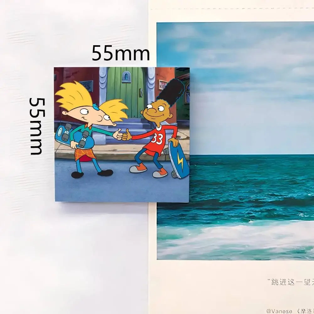 Cartoon H-Hey Arnold Fridge Magnets Fridge Magnets (Suitable for refrigerators/whiteboards/home multi-purpose)