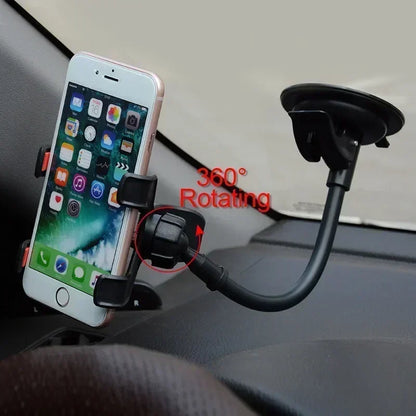1PC Car Phone Holder Windshield Holder For Phone In Car Support Mobile Phone GPS Mount Desk Table Cell Mobile Phone Holder Stand