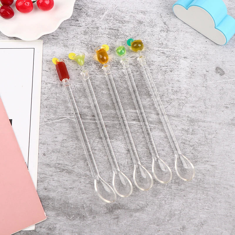 1PCS 23cm Stirring Acrylic Stirrers Kitchen Bar Tool Juice Party Cocktail Drink Mixer Swizzle Stick Wine Agitators