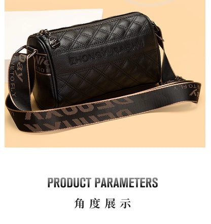 2025 Small Totes for Women New Trendy Crossbody Bag Fashionable Soft Leather Shoulder Bag Broadband Pillow Handbag for Women