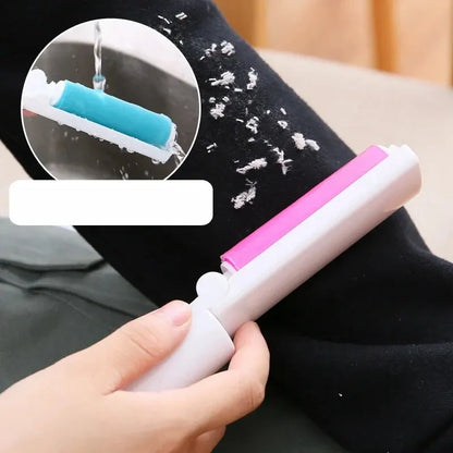 Foldable Washable Hair Collector Clothes Hair Remover Hair Removal Brush Sticky Hair Roller Rolling Brush Lint Roller Dust Colle