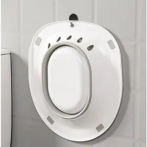 Bath for Toilet Hemorrhoids  for Postpartum Pregnant-Women or Hemorrhoids, Foldable Hangable Storage Large-Capacity Private Care