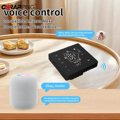 Smart Home Assistant Digital Temperature Controller Water Heater for Home Automation Thermostat Boiler Zigbee Thermostatic Tools