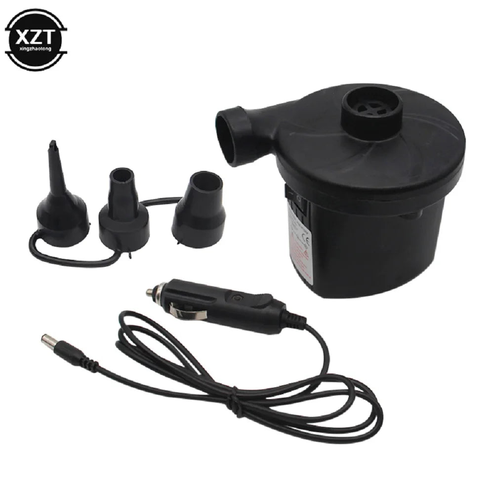 Electric Inflatable Pump Electric Air Cushion Camping Inflatable Pump Portable Car Inflatable Pump Swimming Pool Inflatable Fan