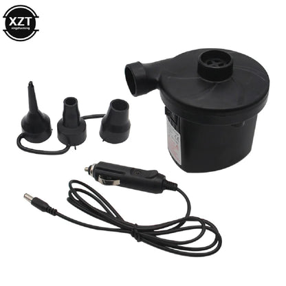 Electric Inflatable Pump Electric Air Cushion Camping Inflatable Pump Portable Car Inflatable Pump Swimming Pool Inflatable Fan