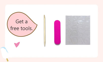 Handmade Fake Nails Press On Relief Daisy Design Short Round Head Press on Nails Reusable Artificial Manicure Gilded Finger Tips