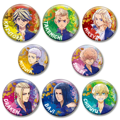 Fashion Accessories Anime Tokyo Revengers Brooches Backpack Clothes Accessories Decor Lapel Pin Badge for Fan's Collection Gifts