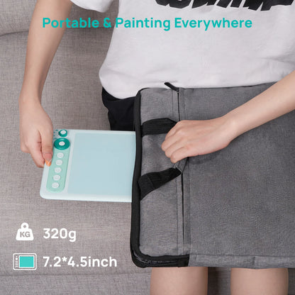 Parblo Intangbo X7 Graphic Tablet Support Android Phone Digital Drawing Tablet Handwriting Pen Tablet 7.2*4.5 Inch