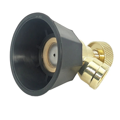 1PCS Brass/Alloy Nozzle Agricultural Atomization Adjustable Nozzle Black Whirlwind Agricultural Sprinkler Head Garden Tool