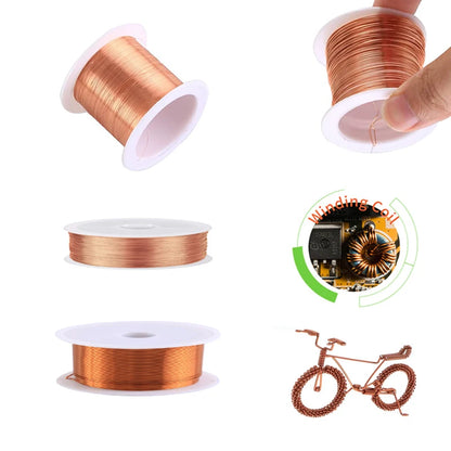 1coils/3 coils copper wire 0.04-0.31mm cable copper wire electromagnetic wire enameled copper winding wire copper paint wire