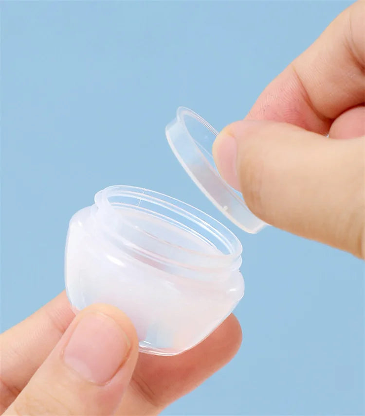 11 Pack Travel Bottles Set Leak Proof Portable Toiletry Squeezable Containers Clear PET Flight Size Cosmetic Containers JAF269