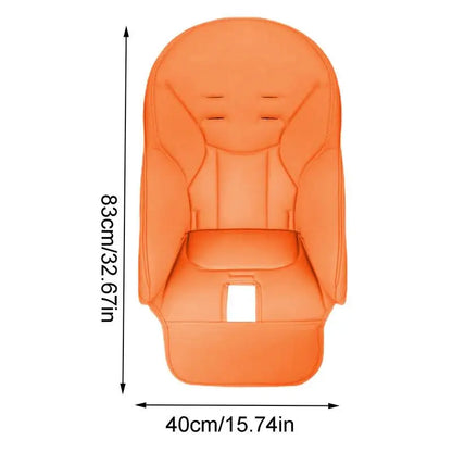 Baby Dining Chair seat Cushion PU Leather Dining Chair Cover child  Dining Seat Case For Peg Perego  for Siesta Zero3 for Baoneo