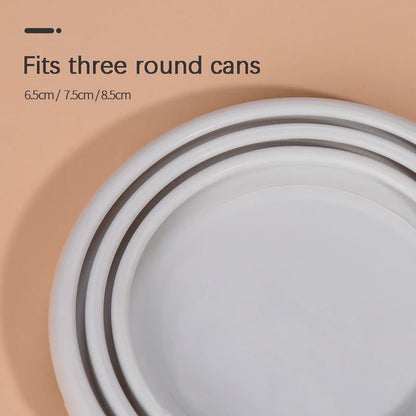 Silicone Canned Lid Sealed Feeders Food Can Lid For Puppy Dog Cat Storage Top Cap Reusable Cover Lid Health Pet Daily Supplies