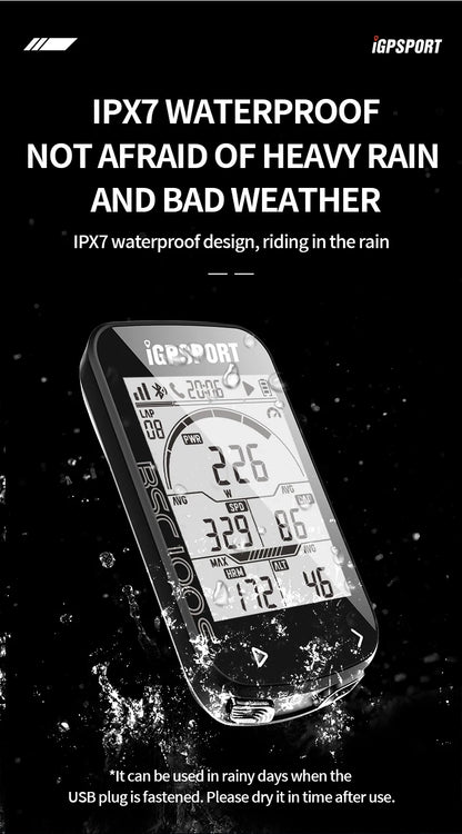 IGPSPORT Bicycle Computer BSC100S Computer BLE Bluetooth ANT Waterproof Wireless Bike Stopwatch MTB Road Cycling Bike Computer