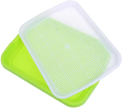 Microgreens Sprouter Tray Hydroponic / Sprouting Tray For Sprout Horticultural Hydroponic Systems Tray Garden Nursery Potted Mic