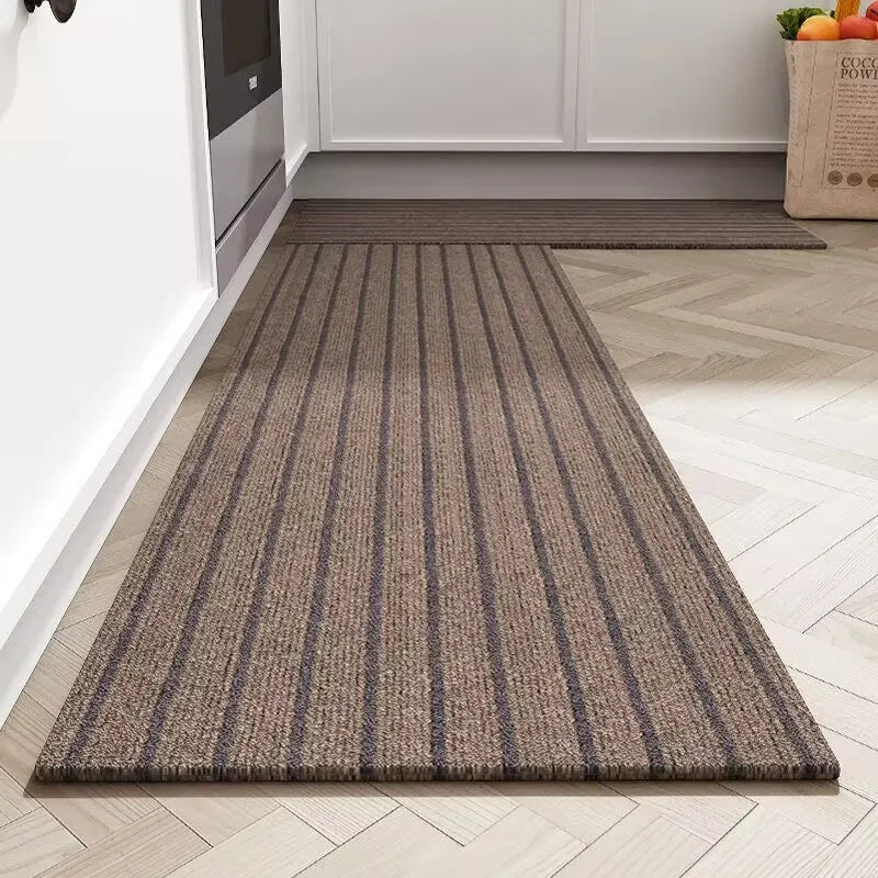 Anti Slip Kitchen Mat Floor Carpet Full Coverage DIY Absorb Oil Kitchen Doormat Long Hallway Runner Rug Entrance Easy To Clean