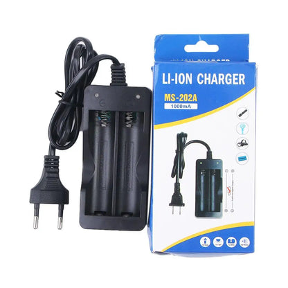 Rechargeable 18650 Battery Charger Intelligent Charge Battery Charger Auto Stop Charger Lithium Battery Charger Charger Adapter