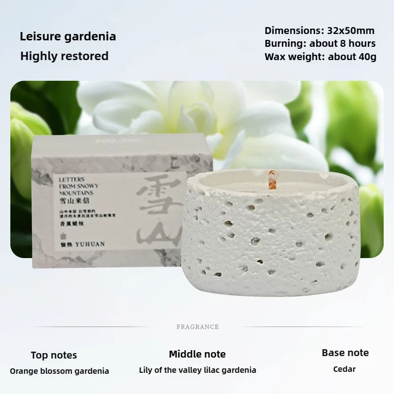 Premium Aromatherapy Scented Candles - Handmade Soy Wax Candles for Relaxation and Home Decor - Long-Lasting Fragrance ﻿