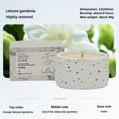 Premium Aromatherapy Scented Candles - Handmade Soy Wax Candles for Relaxation and Home Decor - Long-Lasting Fragrance ﻿