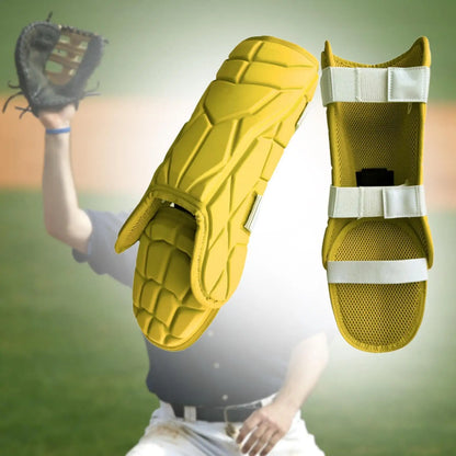 Baseball Leg Guards Adults Ergonomic Sports Training Adjustable Comfortable Gear Versatile Foot Guards Lightweight Shin Guards