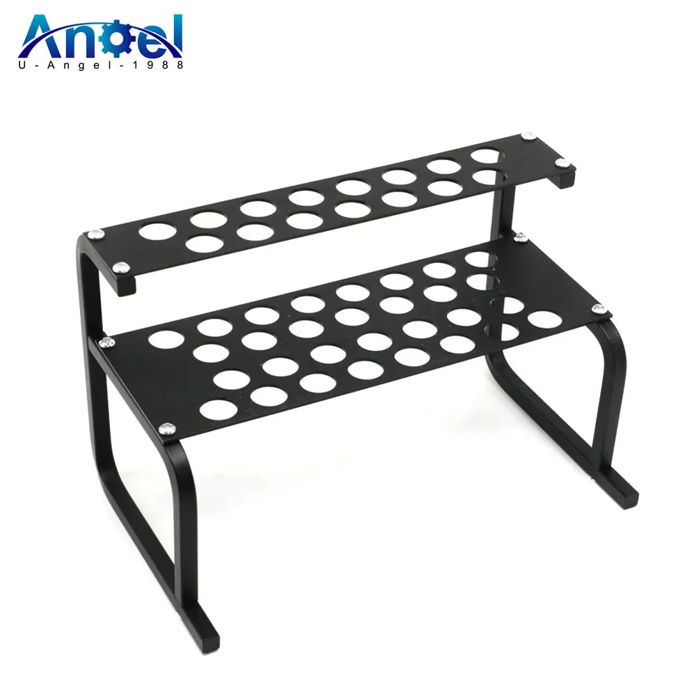 Screwdriver Storage Rack Holder Screwdriver Organizers for Hex Cross Screw Driver RC Tools Kit Organizers 30 Hole Without Tools